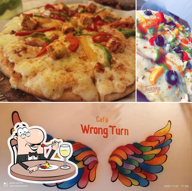 Food at Cafe wrongturn rajgurunagar