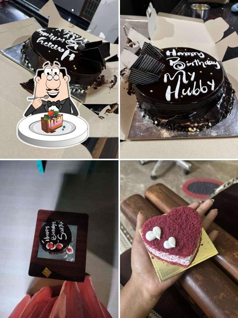 Chocolate cake at Cake N Crush