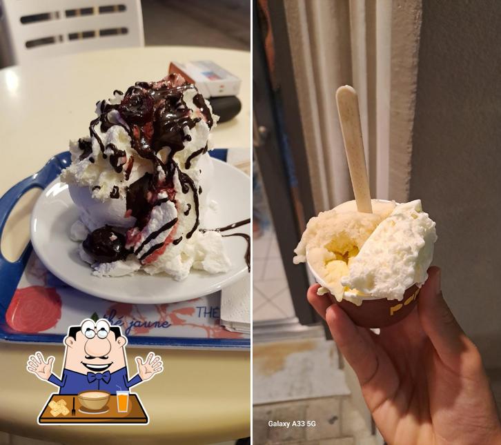 Platti al Gelateria Victoria