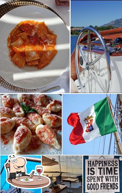 Gulet Cruise Italy / boat rental with skipper si caratterizza per la cibo e esterno