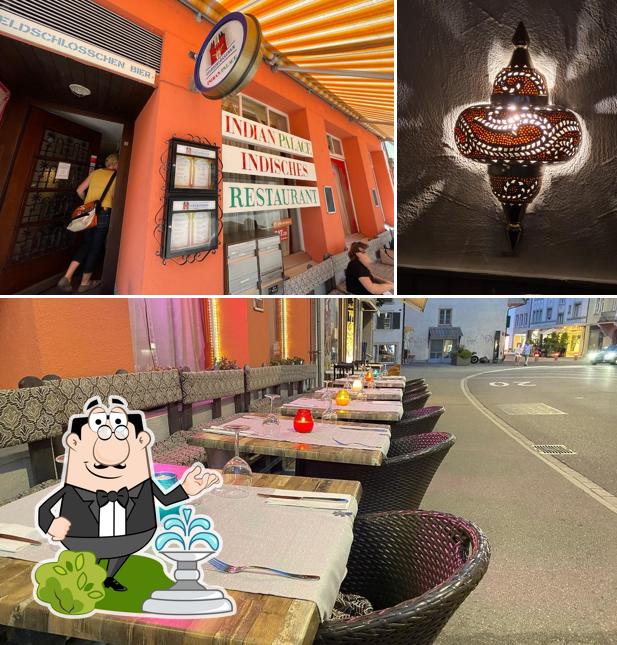 Gli esterni di Restaurant Indian Palace