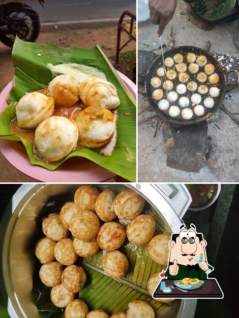 Food at Kuli paniyaram shop