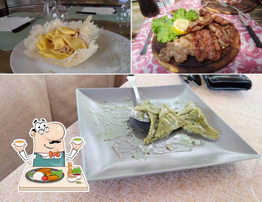 Platti al Ristorante Laghi Anna Carpi