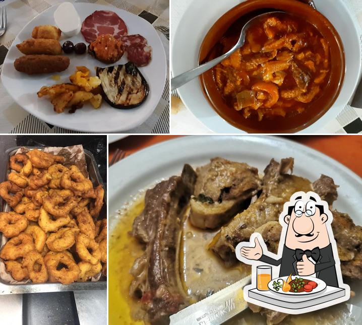 Platti al Trattoria tipica U Tamarru