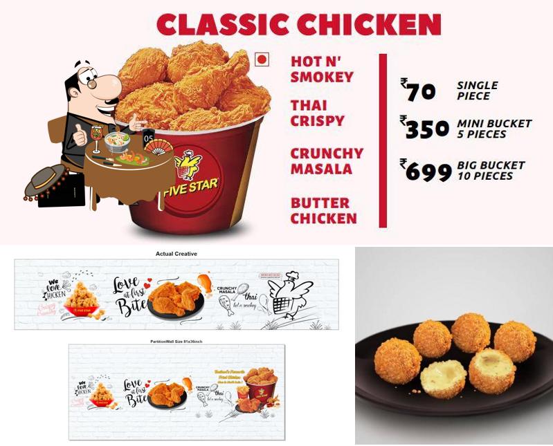 Meals at Five Star Chicken