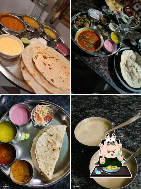 Food at Hotel sakshi