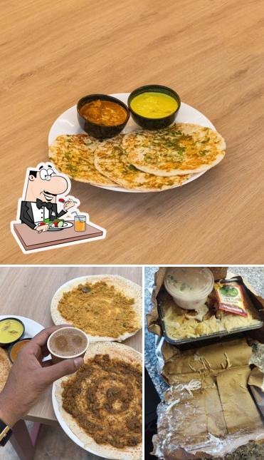 Food at Oasis Cafe