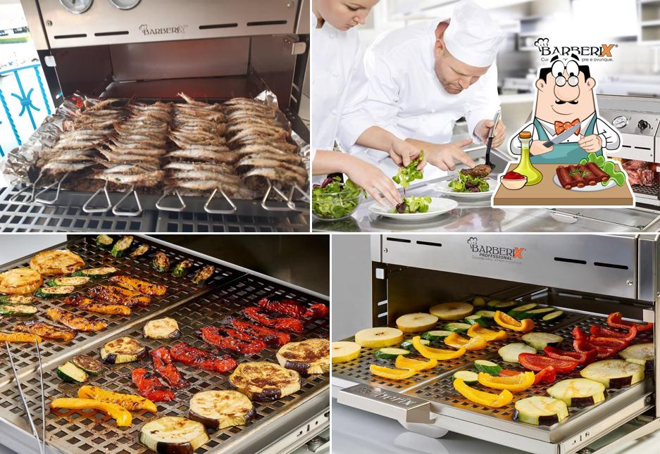 Costolette di maiale al Barbecue a gas senza fumo BarberiX