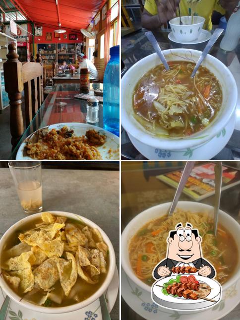 Food at Hari Om International cafe