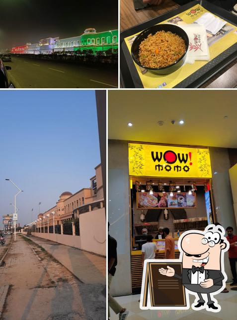 The exterior of Wow! Momo