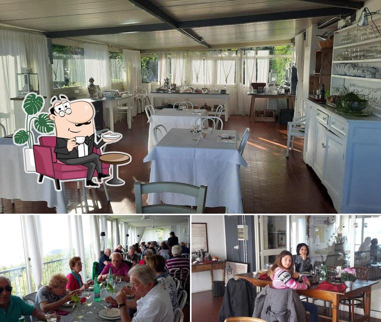 Gli interni di Il Caminetto Montefiascone