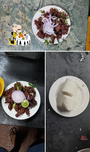 Food at Kichas Hotel Fastfood