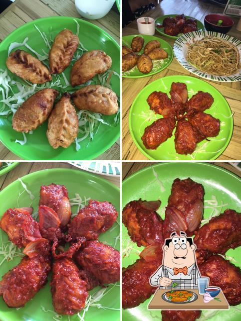 Chicken wings at BAMBUSA EXPRESS