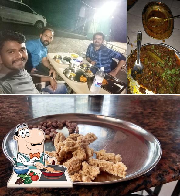 Chicken curry at Hotel Prabhat
