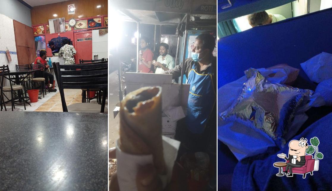 The interior of Vaishnavi Biryani Point