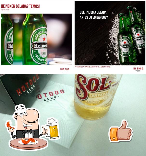 Peça uma tulipa de cerveja leve ou escura