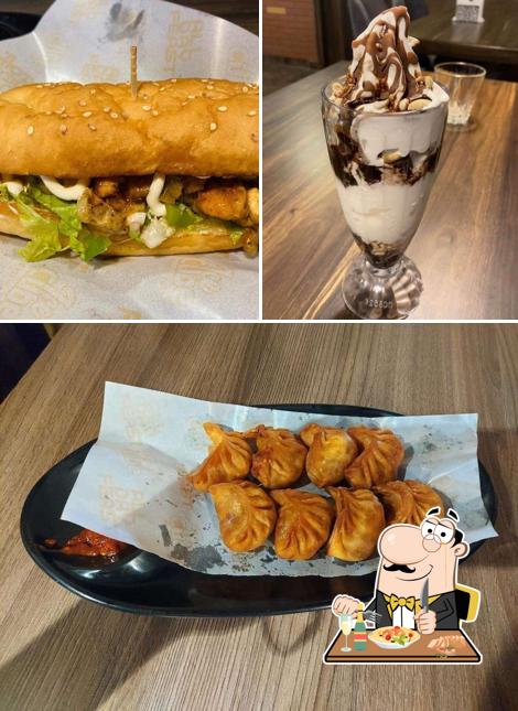 Food at Ice Cube Restro Cafe