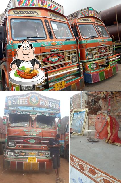 Take a look at the photo displaying food and exterior at BHAVANI HOTEL