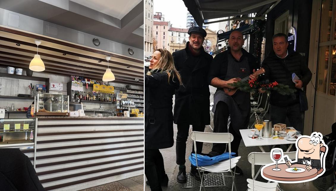 Platti al Bar Cavallino ( Caffè Hausbrandt )