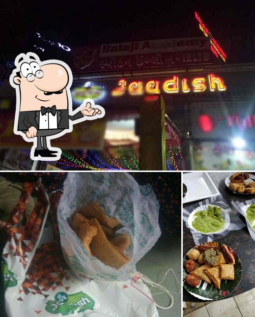 The interior of Jagdish Foods