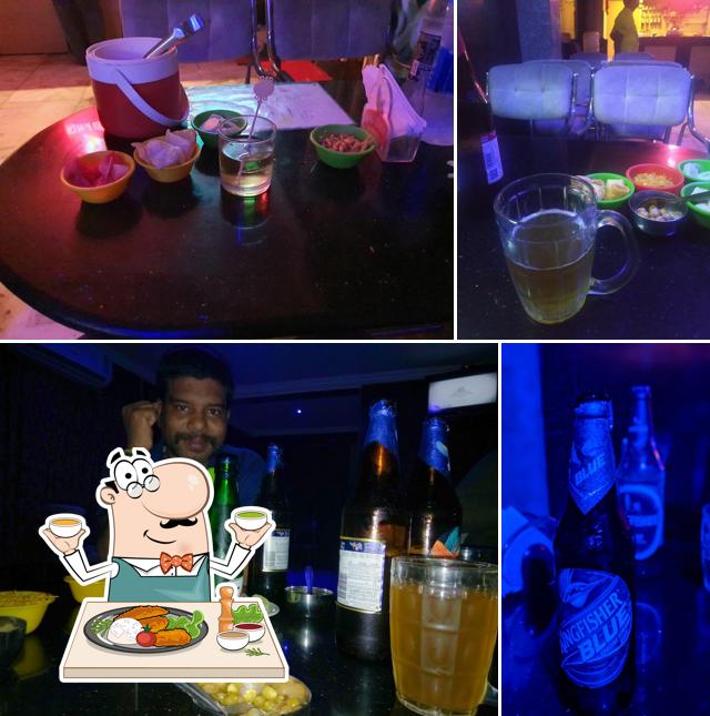 The restaurant's food and drink