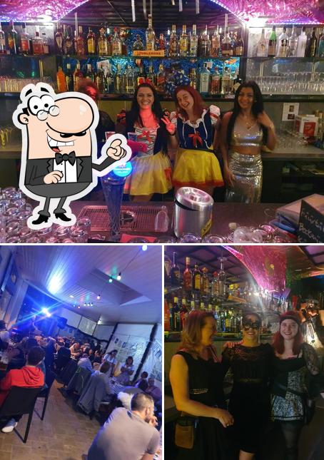 Gli interni di Key Bar