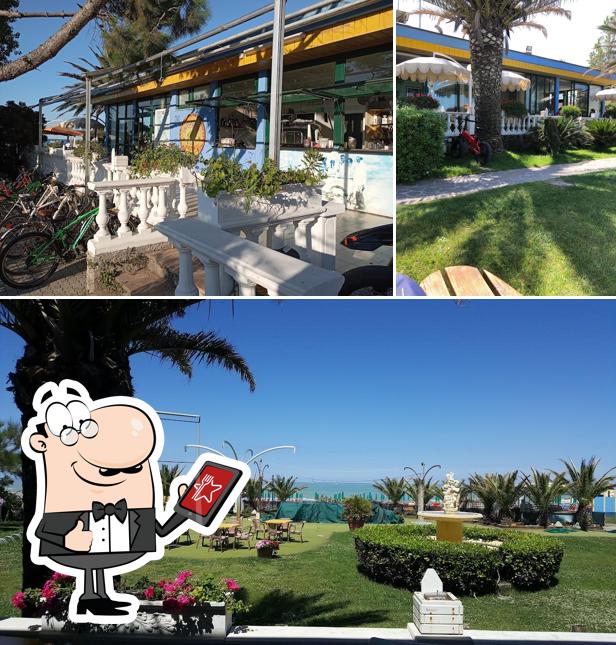 Gli esterni di Ristorante La Contessa Specialita' Pesce Fresco Cocktail Bar Stabilimento Balneare Civitanova Marche