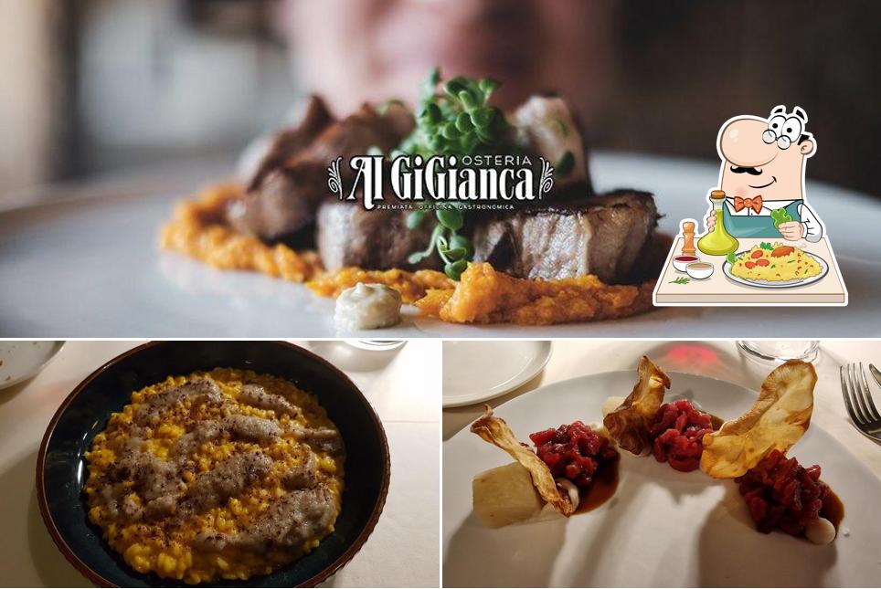 Cibo al Osteria Al GiGianca
