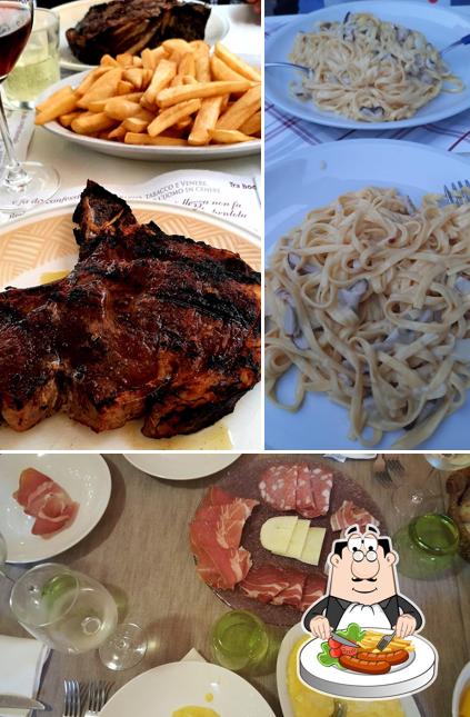 Cibo al Ristorante "Le Mangitoie" da Tormento