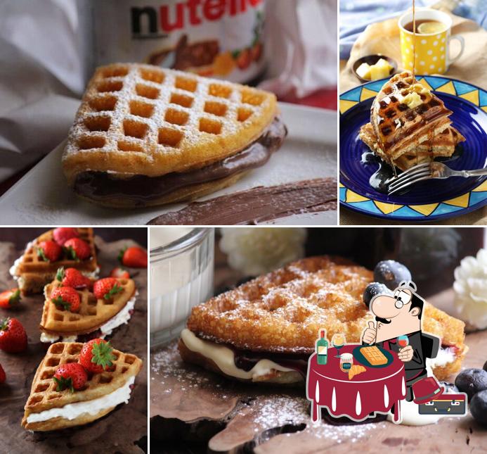 Waffles at The Belgian Waffle Co