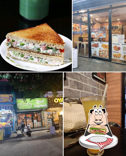 Club sandwich at Royal Sandwich