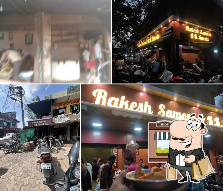 The exterior of Rakesh Samosha