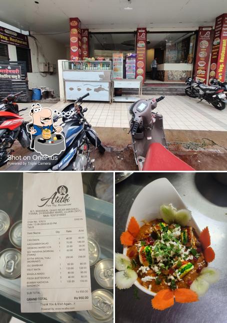 The restaurant's food and exterior