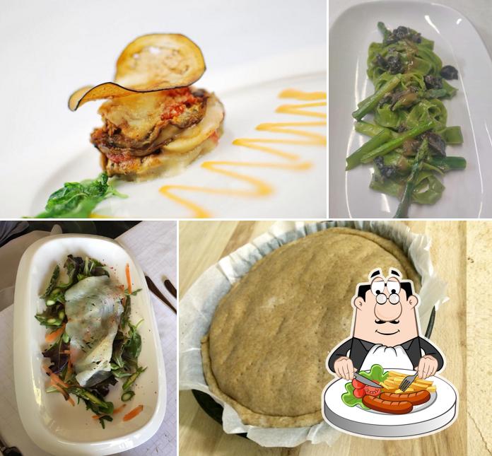 Platti al Trattoria al Sasso