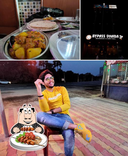 Bypass Dhaba is distinguished by food and exterior