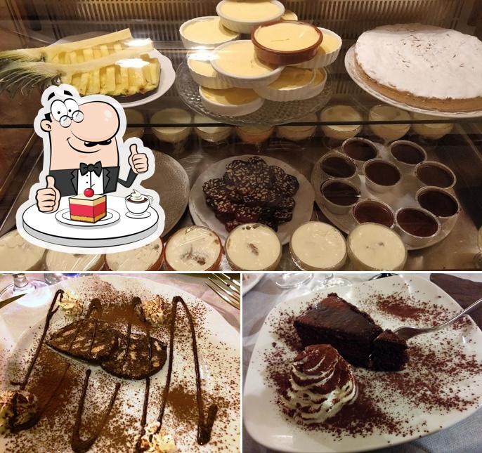 Ristorante Pizzeria Antico Borgo serve un'ampia varietà di dolci