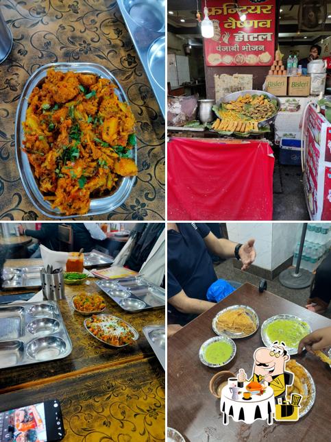 Food at Punjabi Restaurant