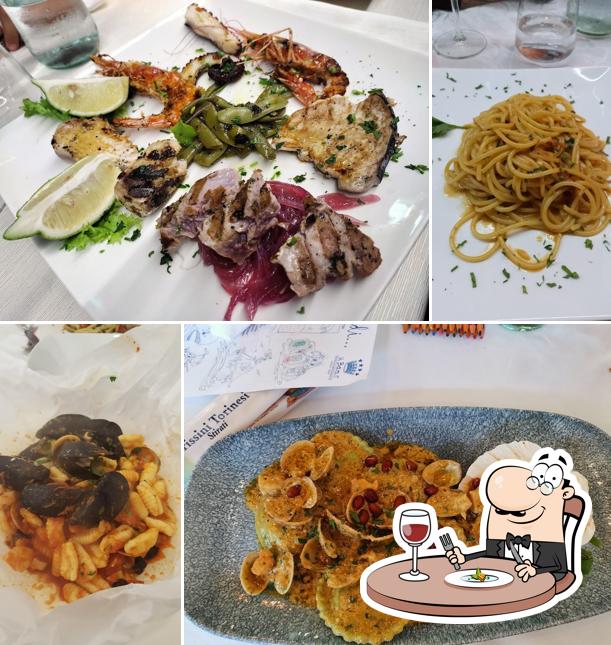 Platti al Ristorante Le Nasse “U’Bais”