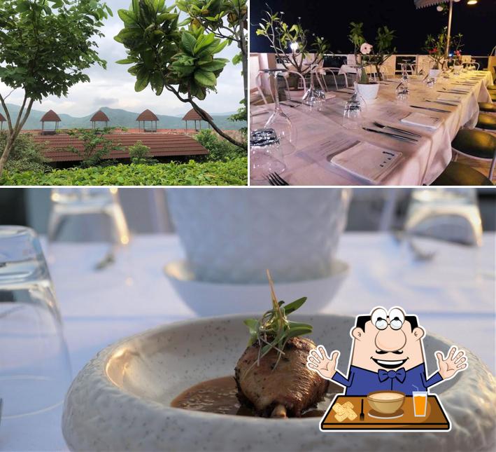 Among different things one can find food and exterior at Syah Udaipur - Gourmet farm to table, fine dining experience