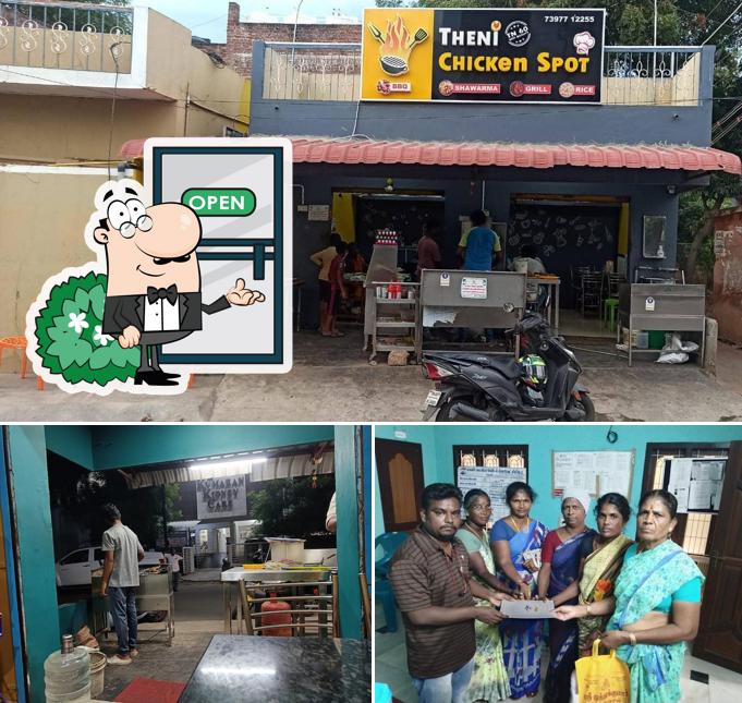 THENI CHICKEN SPOT is distinguished by exterior and food