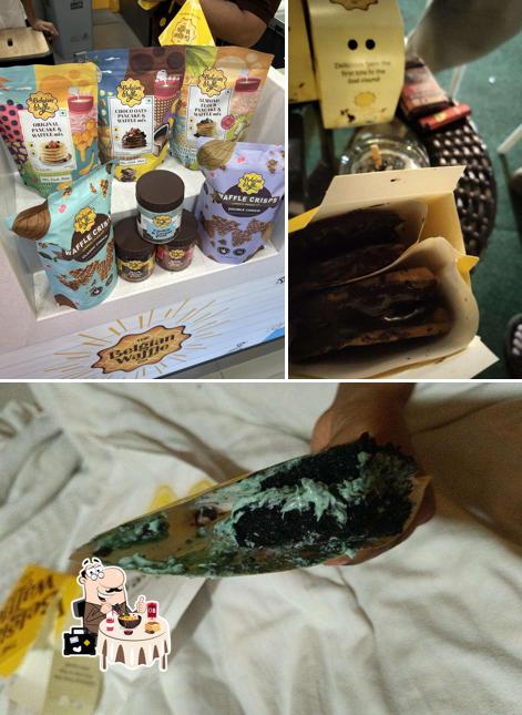 Food at The Belgian Waffle Co