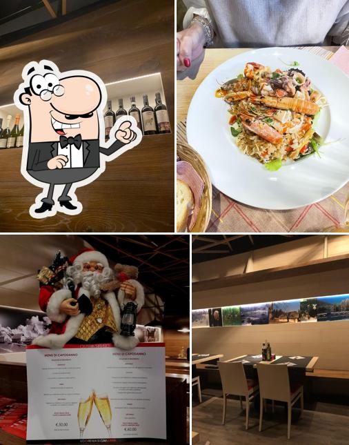 Gli interni di Osteria Tarvisio