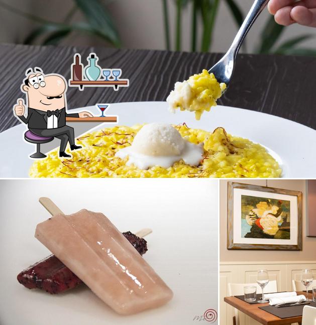 Gli interni di Sherbet ristorante