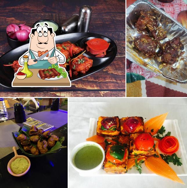 Baby back ribs at BlueTomato Cafe & Restaurant