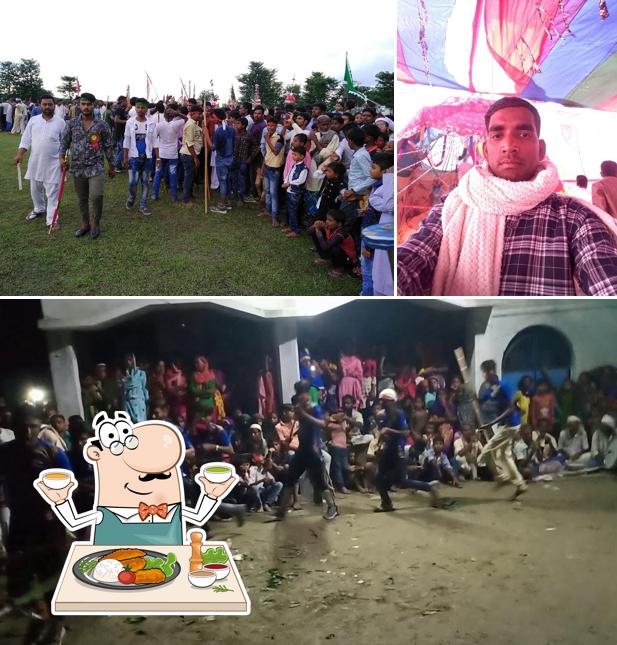 Food at Chain Singh Patti field School