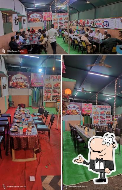 Check out how Friends Dhaba looks inside