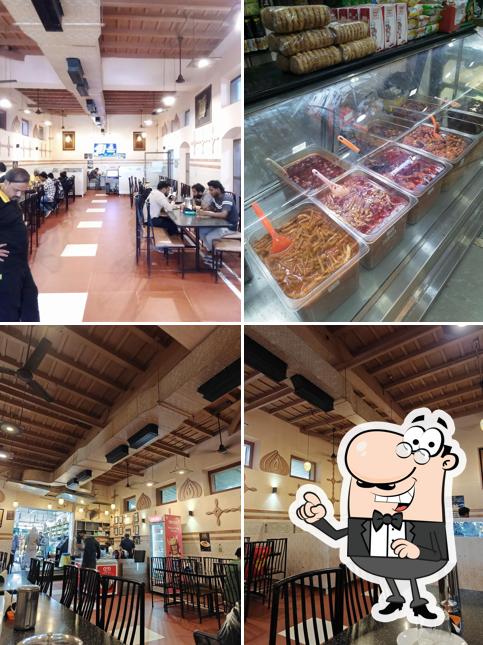 The interior of Halais Restaurant