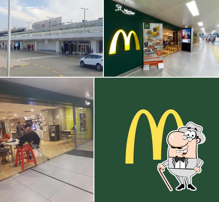 Gli esterni di McDonald's Milano Linate