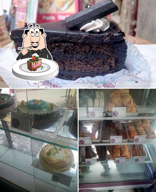 Chocolate cake at Mio Amore