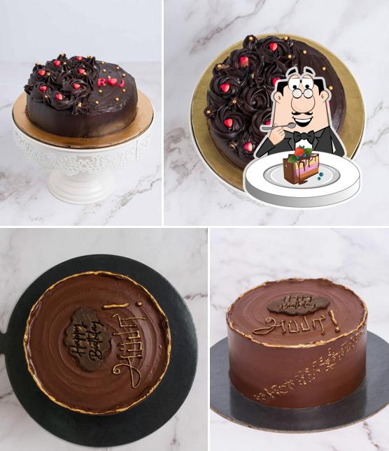 Chocolate cake at MyLoveforFrost